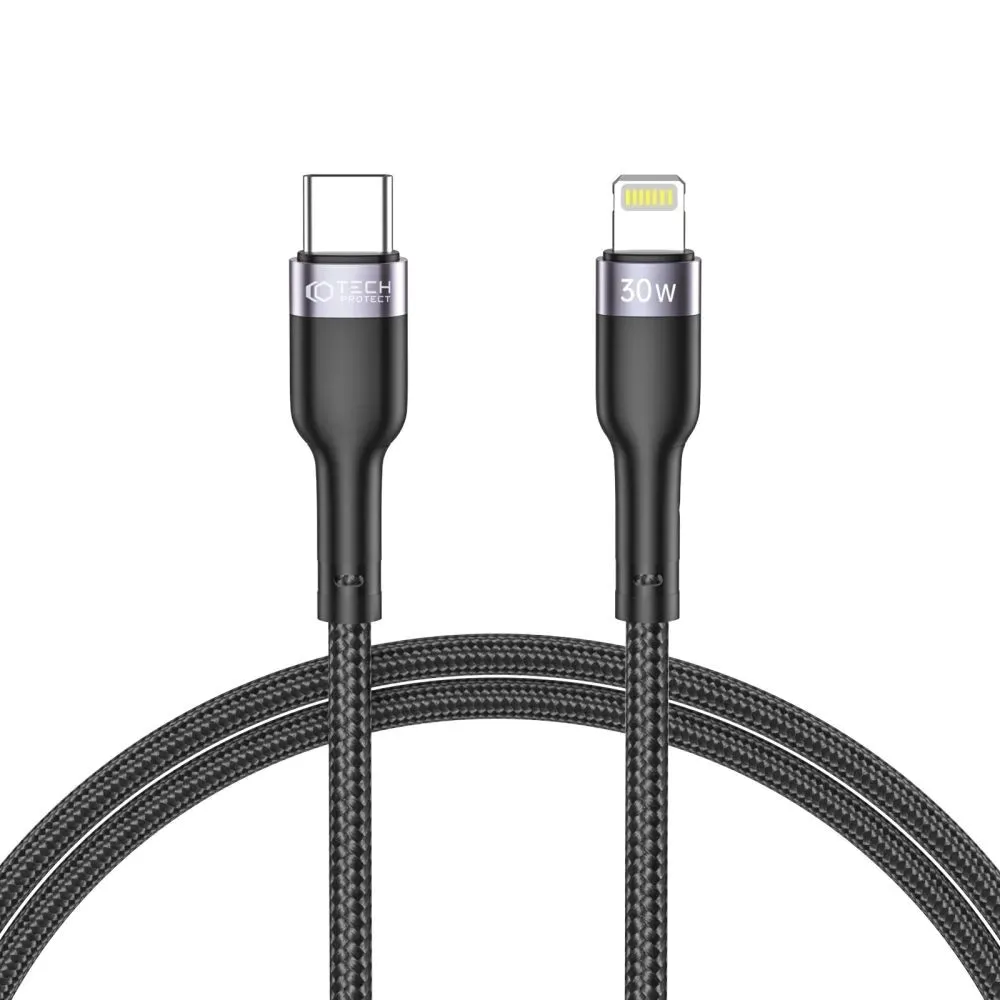 tech-protect-ultraboost-lightning-cable-pd30w-3a-100cm-black