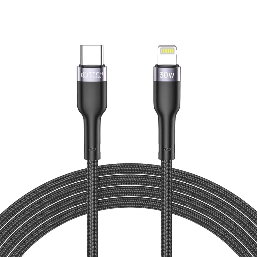tech-protect-ultraboost-lightning-cable-pd30w-3a-200cm-black