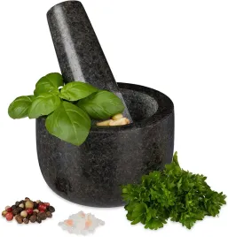 mozdzierz-kuchenny-z-tluczkiem-granit-duzy-ziola