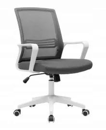 fotel-obrotowy-fb12-fx-szary-na-bialej-podstawie