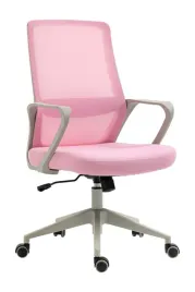 fotel-obrotowy-siatkowy-fb22-fx-rozowy-szary-stelaz