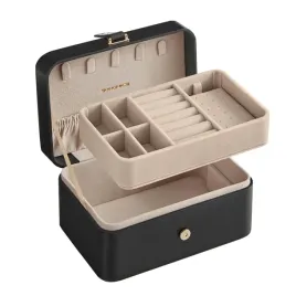 songmics-pudelko-na-bizuterie-podrozne-czarny-2-poziomy