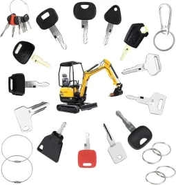 zestaw-kluczy-do-maszyn-budowlanych-traktorow-wywrotek-breloczek-13-sztuk