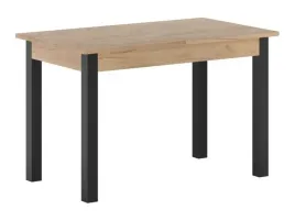 stol-rozkladany-st22-fx-67x120-160-cm-kolor-dab-craft-zloty-czarne-nogi