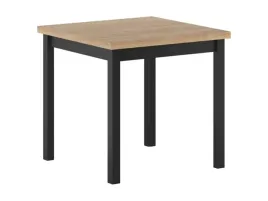 stol-kwadratowy-st25-fx-kolor-dab-craft-zloty-czarne-nogi