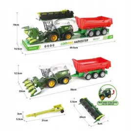 kombajn-z-czerwonym-przyczepa-toys-model-do-zabawy-dla-dzieci