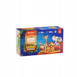 klocki-mini-waffle-safari-zestaw-50-el-z-figurkami-zwierzat-marioinex