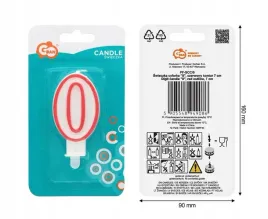 godan-swieczka-cyfra-0-7-cm-bialo-czerwona-1-szt