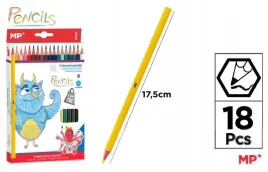 mp-main-paper-kredki-olowkowe-18-kolorow-zestaw-18szt-blister