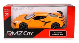 model-samolotu-rmz-chevrolet-corvette-z06-w-kolorze-pomaranczowym-2023-daff