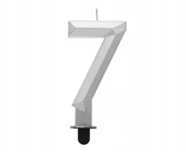 swieczka-cyfra-7-godan-metalik-srebrna-76-cm-z-podstawka