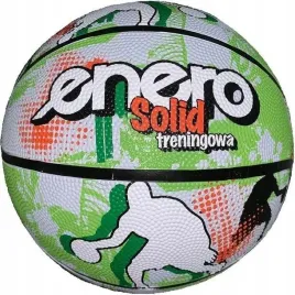 pilka-do-koszykowki-enero-solid-r-7-zielono-biala-rekreacyjna-rozmiar-7