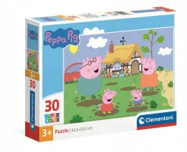 puzzle-peppa-pig-super-kolor-30-el-clementoni-wiek-3