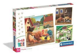 puzzle-super-kolor-farmowe-chwile-3x48-elementow-od-clementoni