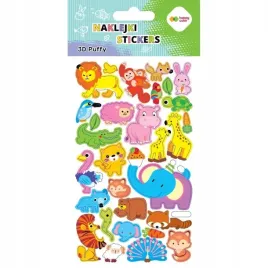 naklejki-3d-puffy-animals-10x20-cm-happy-color-gdd-wielokrotnego-uzytku