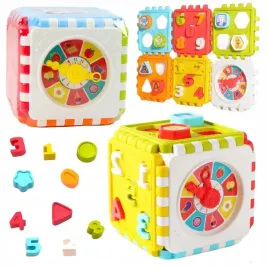 edukacyjna-kostka-sorter-cyferki-i-zegar-leantoys-dla-najmlodszych