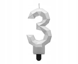 swieczka-cyfra-3-godan-diament-metalik-srebrny-76-cm-z-podstawka