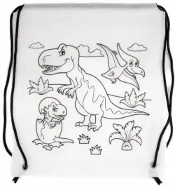fandy-worek-szkolny-plecak-na-kapcie-tinting-dino-28x32-cm