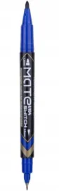 deli-marker-permanentny-dwustronny-niebieski-05-15-mm-12-szt