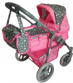 wozek-dla-lalek-2w1-mariotoys-gleboki-i-spacerowy-lekki-i-funkcjonalny
