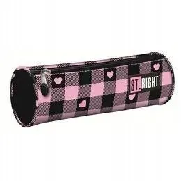 piornik-tuba-st-majewski-pu1-pink-checkered-rozowa-kratka