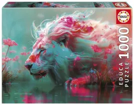 puzzle-educa-1000-elementow-krol-zwierzat-z-serii-progress-puzzles