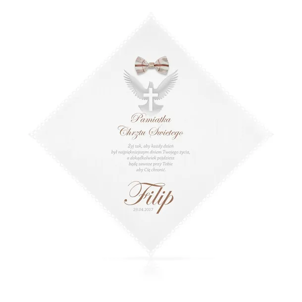 szatka-do-chrztu-imie-modlitwa-data-zyczenia-romb-stan-nowy-rodzaj-szatka