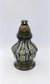 znicz-waza-witrazowa-zloto