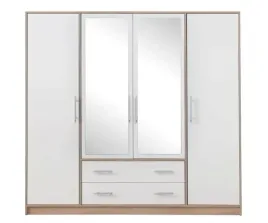 szafa-smart-z-lustrem-szerokosc-200-cm-bialy-lux-dab-sonoma-meblar-srl1