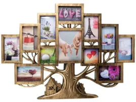 ramka-galeria-12-zdjec-brazowa-drzewo-drzewko