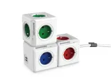 rozgaleznik-4-gniazdka-2x-usb-allocacoc-powercube-usb-czerwony-model-powercube-usb