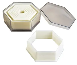 ibili-hexagon-forma-do-ciasta-9-sztuk
