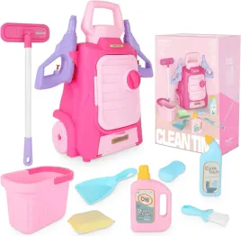 rozowy-zestaw-zabawek-dla-dzieci-mycie-samochodu-mop-wiadro-akcesoria-9el