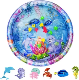 okragla-mata-wodna-dla-niemowlat-sensoryczna-kolorowe-rybki-podwodny-swiat