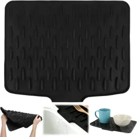 mata-ociekowa-silikonowa-do-naczyn-40x32-czarna-skladana