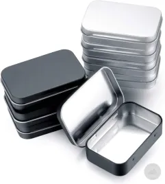 zestaw-8-metalowych-pudelek-czarne-srebrne-organizer-cukierki-drobnostki