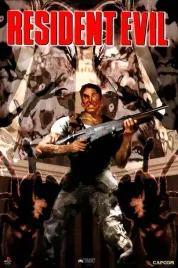 resident-evil-1996-retro-gaming-poster-xl-wydanie-pierwsze-z-usa