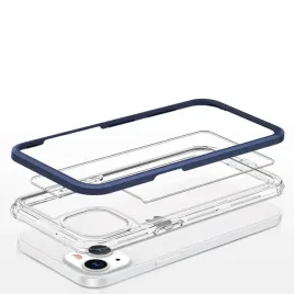 clear-3in1-etui-do-iphone-13-mini-zelowy-pokrowiec-z-ramka-niebieski