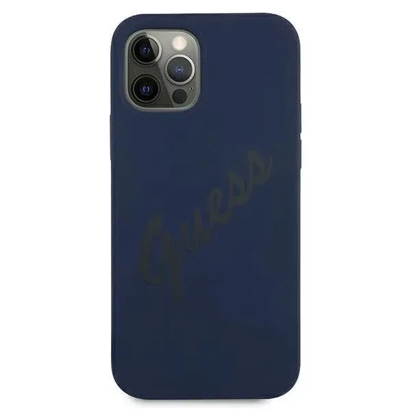 guess-guhcp12llsvsbl-iphone-12-pro-max-67-niebieski-blue-hardcase-script