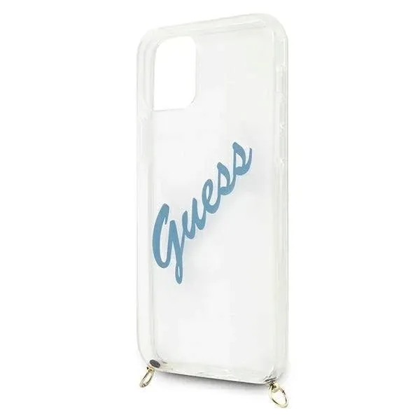 guess-guhcp12scrtvsbl-iphone-12-mini-54-niebieski-blue-hardcase-script-vi
