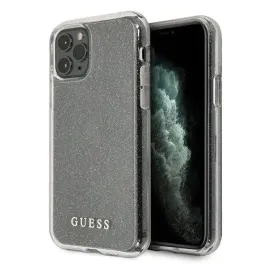 guess-guhcn65pcglsi-iphone-11-pro-max-srebrny-silver-hard-case-glitter