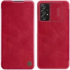nillkin-qin-skorzana-kabura-etui-samsung-galaxy-a73-czerwony