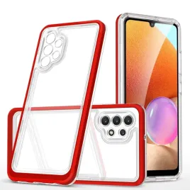 clear-3in1-etui-do-samsung-galaxy-a32-5g-zelowy-pokrowiec-z-ramka-czerwony