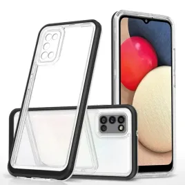 clear-3in1-etui-do-samsung-galaxy-a03s-166-zelowy-pokrowiec-z-ramka-czarn