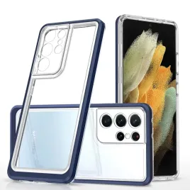 clear-3in1-etui-do-samsung-galaxy-s22-ultra-zelowy-pokrowiec-z-ramka-niebie