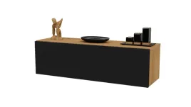 wiszaca-szafka-rtv-pod-telewizor-105-dab-lancelot-czarny-mat-polka-komoda