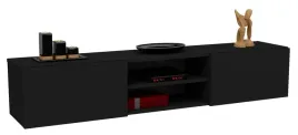 wiszaca-szafka-rtv-pod-telewizor-140-3-czarny-mat-no-finger-polka-komoda