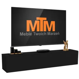 szafka-rtv-wiszaca-pod-telewizor-180-czarny-mat-komoda-polka-do-salonu