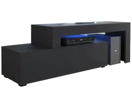 komoda-szafka-rtv-rozsuwana-108-200-czarny-mat-led