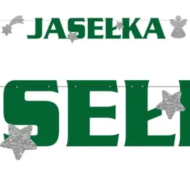 baner-jaselka-z-brokatem-zielono-srebrny-175-cm